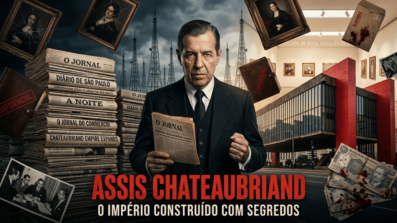 A PROIBIDA História do Império MAIS PODEROSO da Mídia Brasileira: Assis Chateaubriand e o MASP