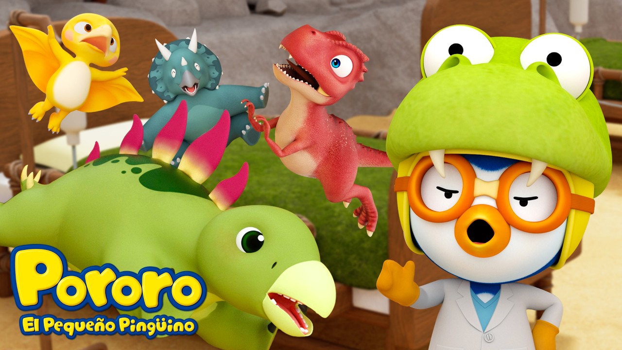 ¡Los Dinosaurios se Convierten en Bebés! 👶 | Dino Hospital de Pororo🏥 | Dinosaurios para Niños