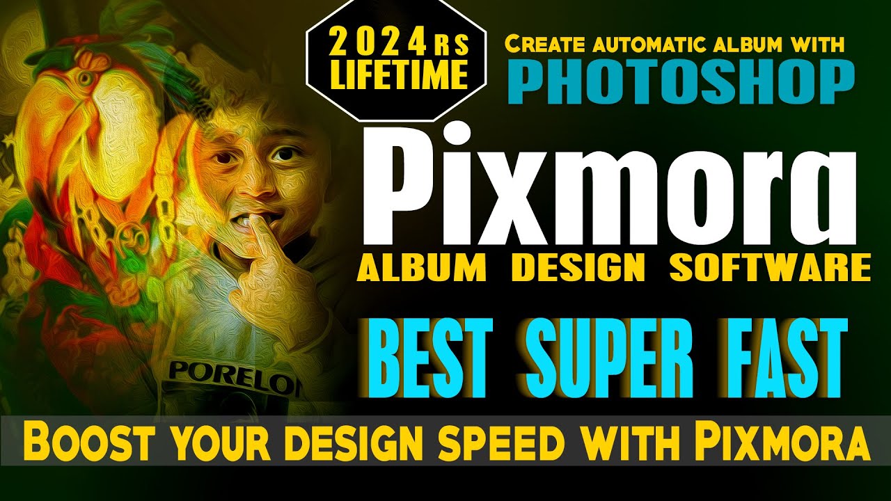 Pixmora Album | A Complete album software with Photoshop CC | Album design with Photoshop |