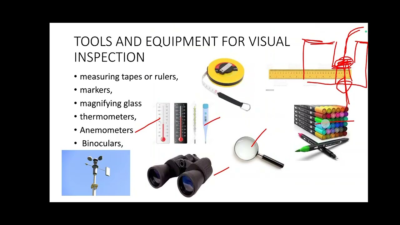 Tools and equipment for visual inspection