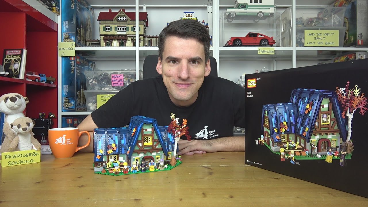 Große Pläne, kleine Wohnung? LOZ® 1036 Märchenhaus
