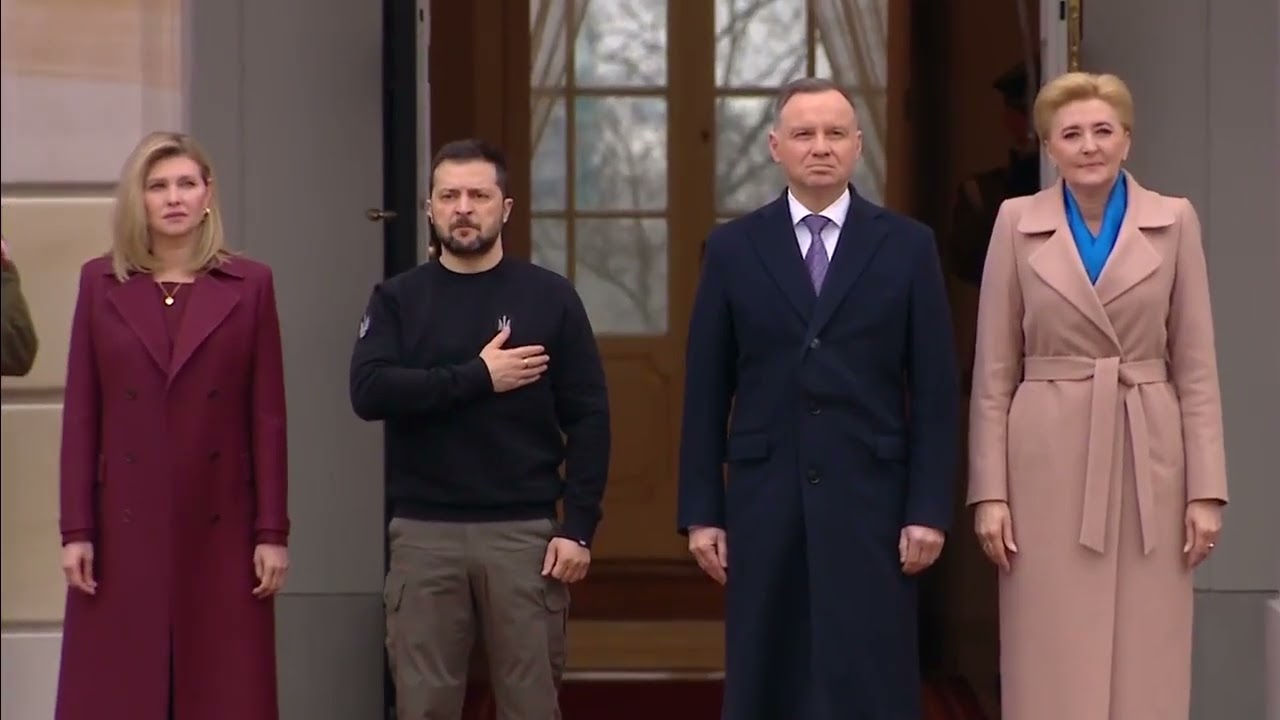 🔥 Гімн України у Варшаві! Зеленський зустрівся з Дудою у Польщі