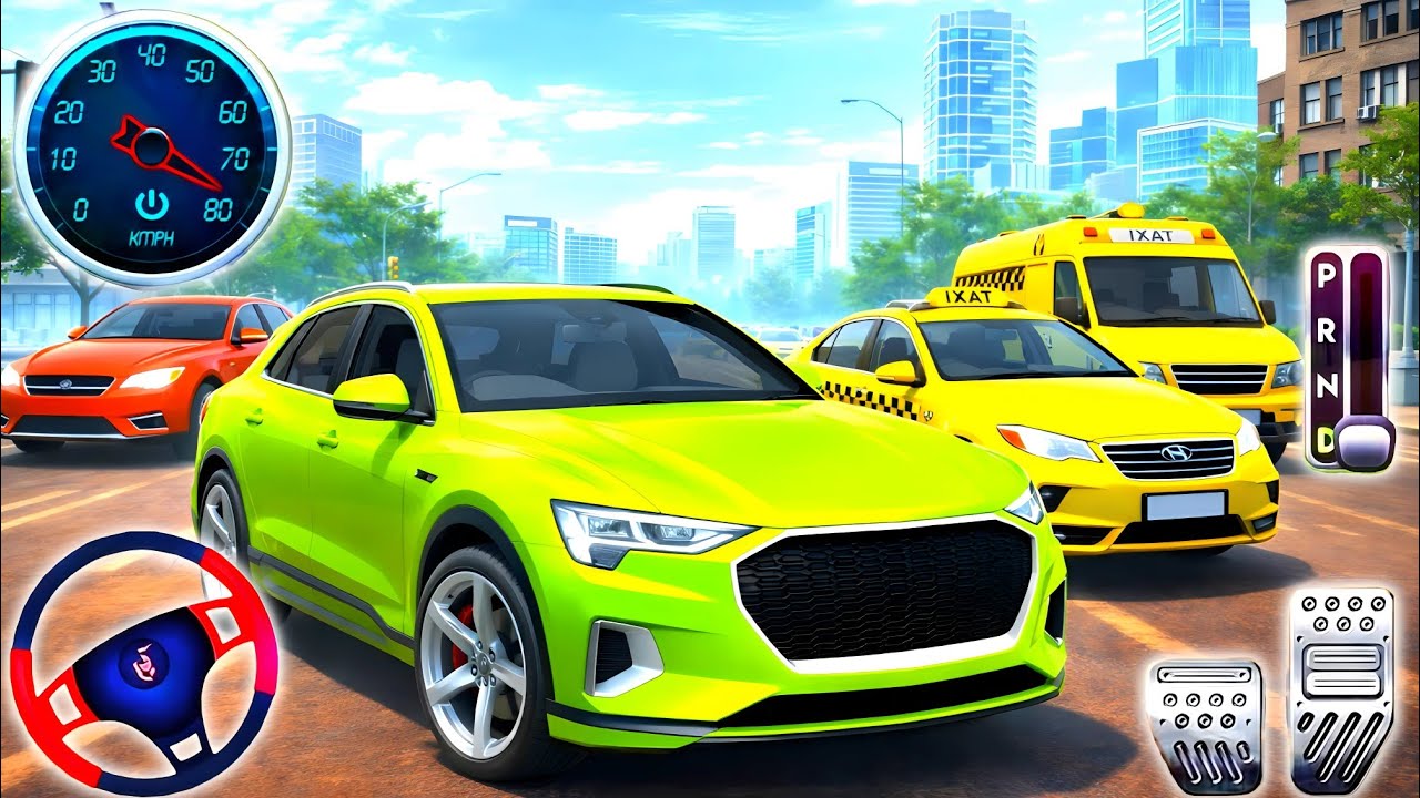 Car Driving Gameplay | Real Multi-Storey Car Driver Roleplay Simulator | Android Gameplay 