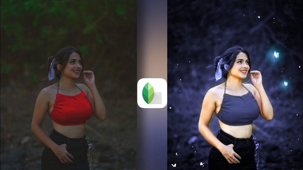 New Snapseed Amazing Dark Blue Photo Editing Tricks || Snapseed Background Photo Editing