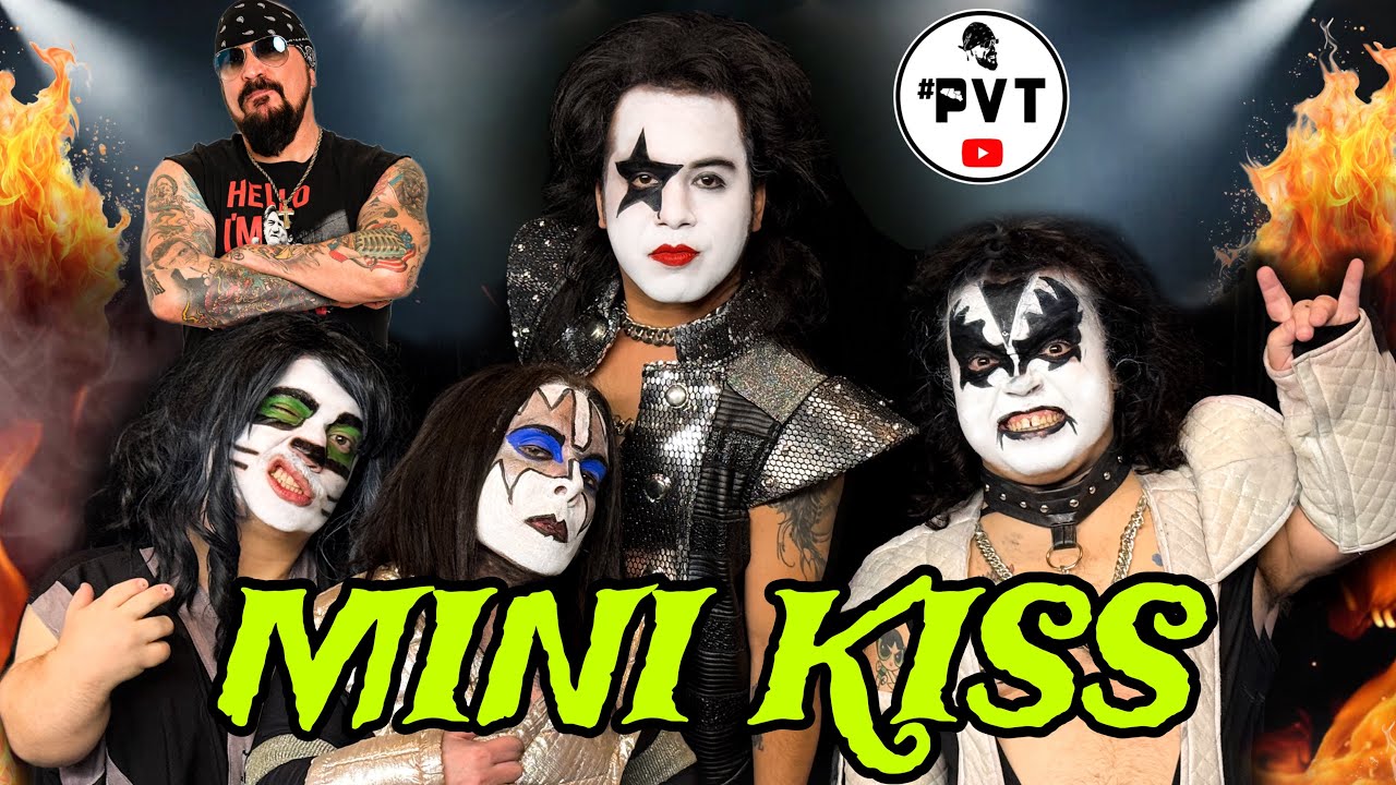 THE SMALLEST BAND IN THE WORLD Mini Kiss #PVT #MiniKiss