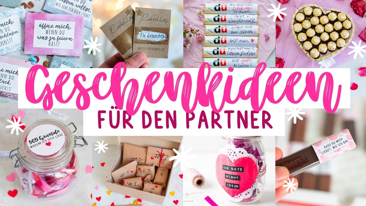 Geschenke für ein Jahrestag / Valentinstag Ideen für ihn und für sie selber machen 2024 | TRYTRYTRY