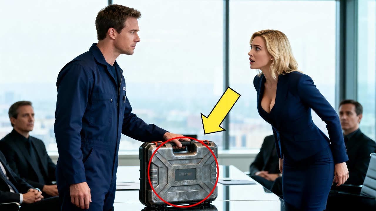 Die CEO demütigte den Single-Vater – und erstarrte, als sie sein Logo auf dem Werkzeugkoffer sah