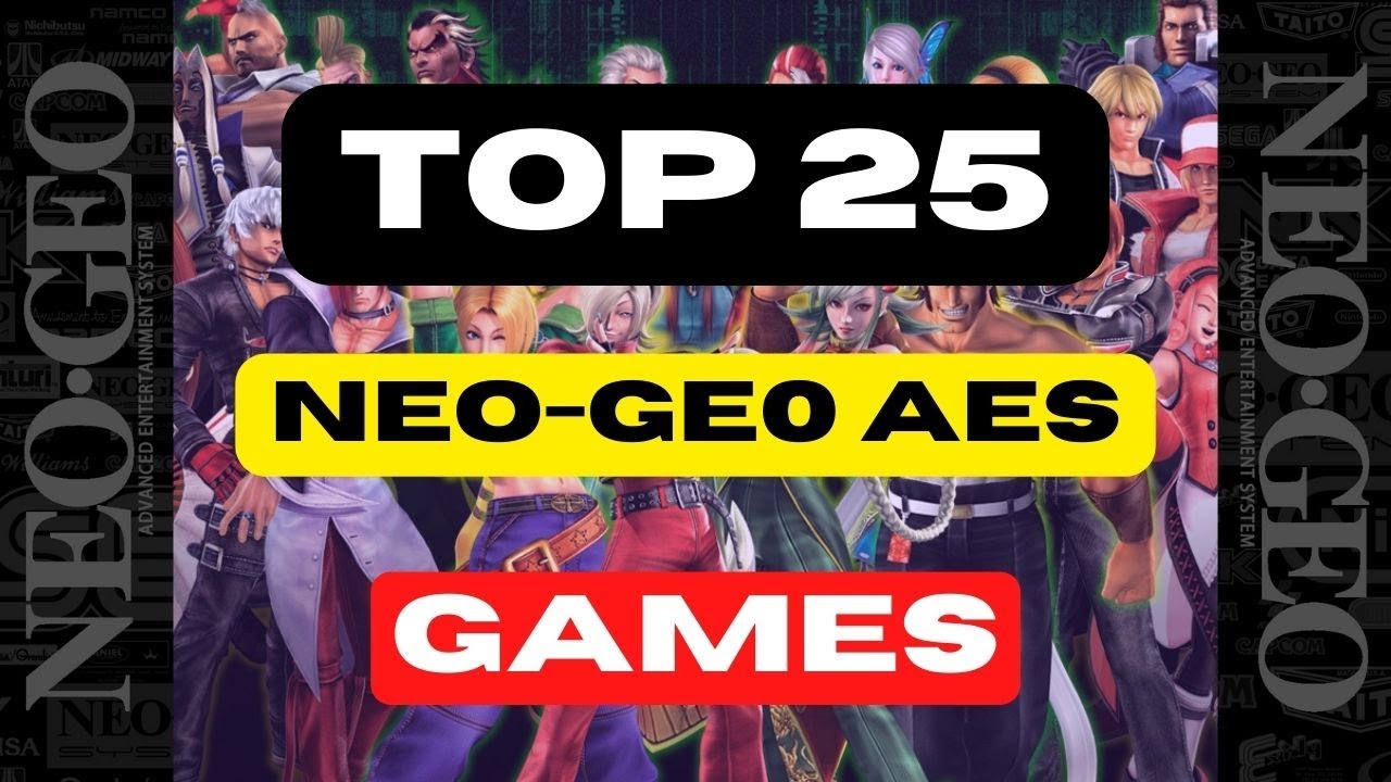 TOP 25 Neo-Geo AES Games