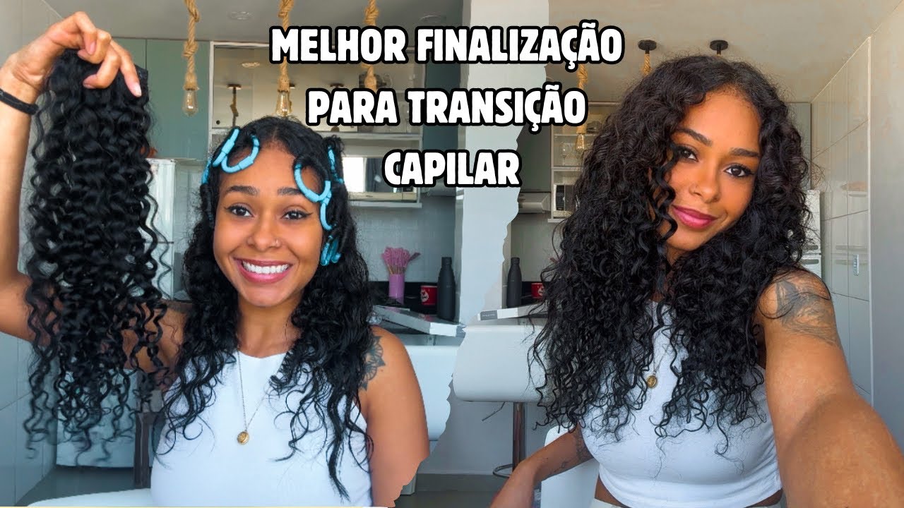 Coloquei aplique humano de cabelo cacheado e me surpreendi