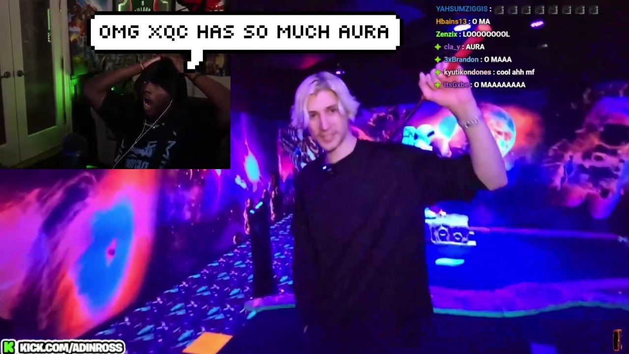 YourRage Shocked by xQc Hitting a Hole in One