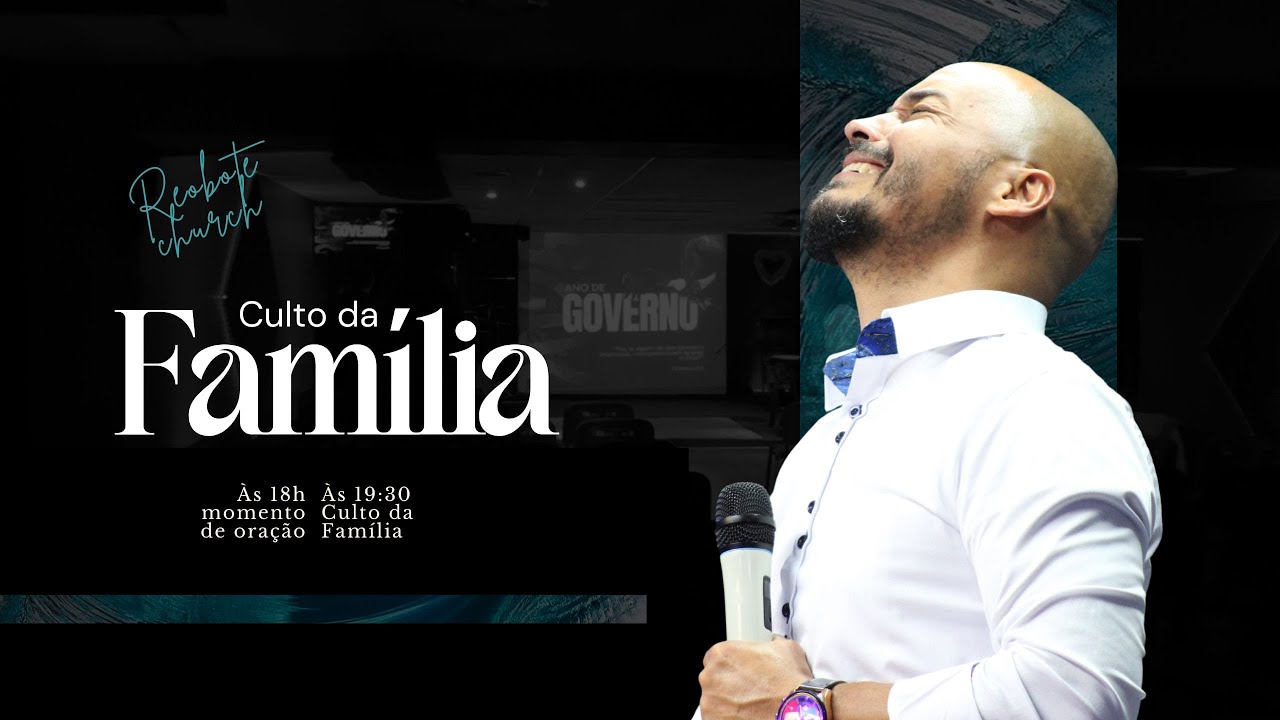 CULTO DA FAMÍLIA - DEUS UNGE HOMENS NÃO MÉTODOS PARA MOVER SUA OBRA - PR. EMERSON FALCÃO