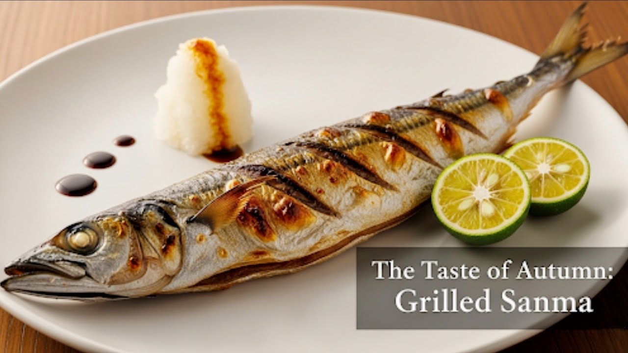 How to Grill Sanma (Pacific Saury) with Salt｜Easy Japanese Recipe