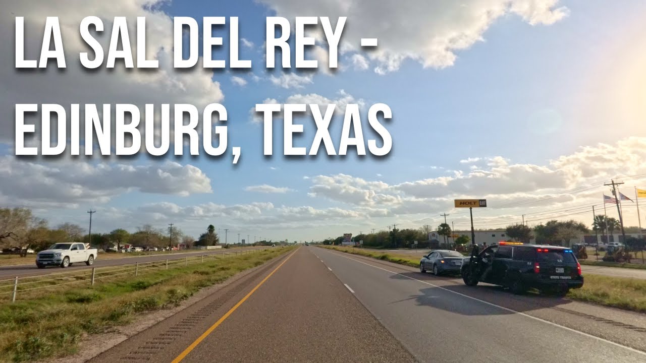 La Sal del Rey Salt Lake to Edinburg, Texas! Drive with me on a Texas highway!