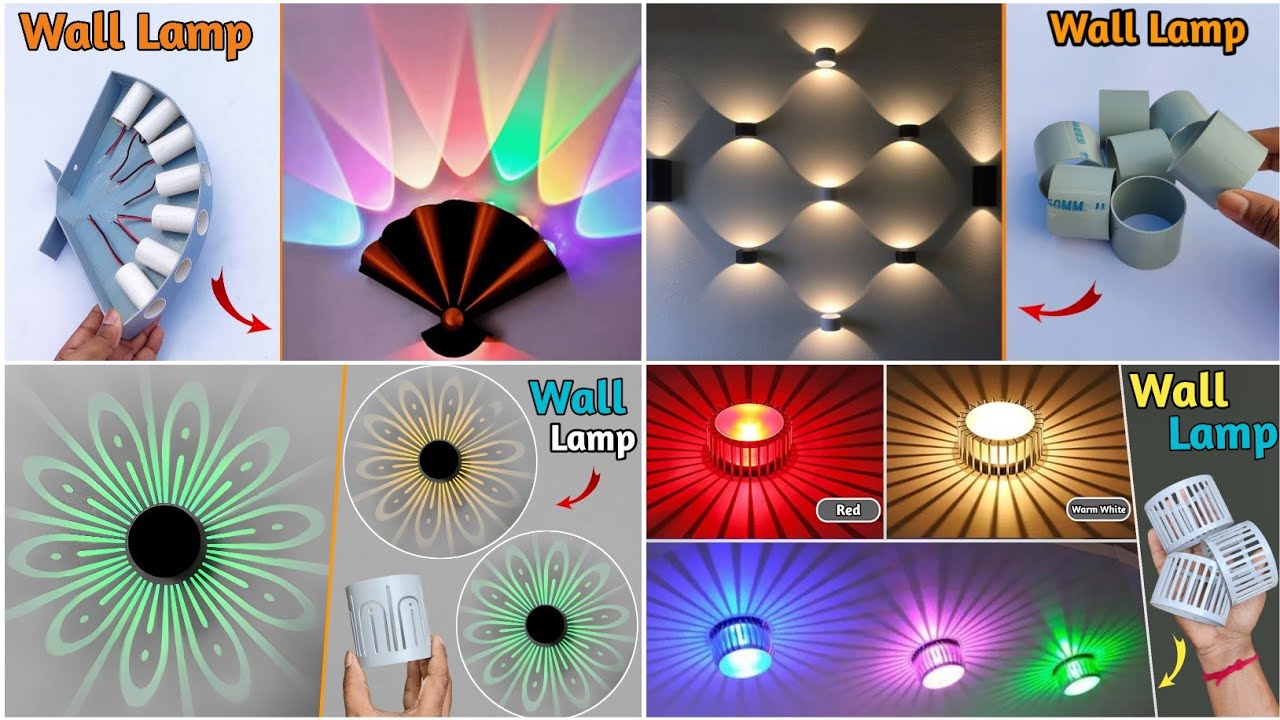 4 Amazing Wall Decoration Ideas | Antique Wall Lamp | Diy Wall Decor | Wall Decoration Ideas