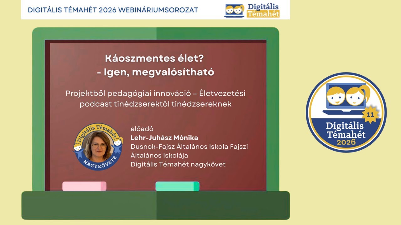 Sikeres projektek: Káoszmentes élet? - Igen, megvalósítható