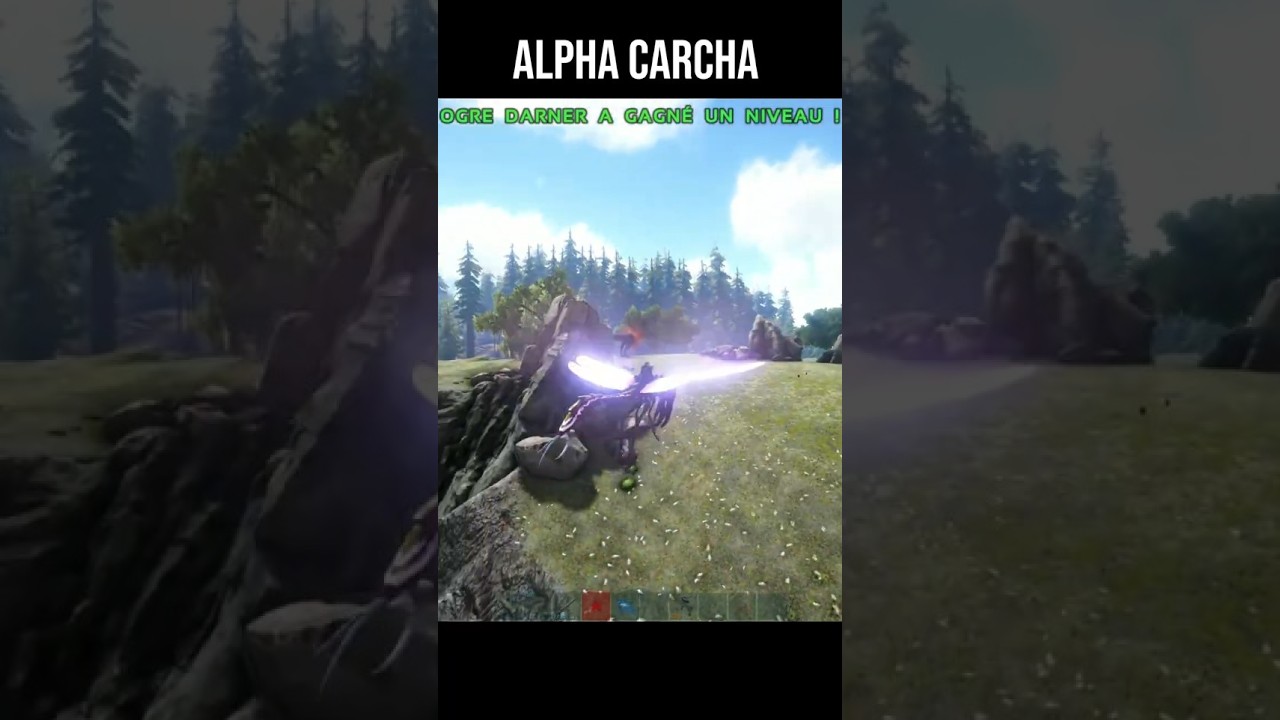 Alpha Carcha ! #dinosaur #arksurvivalevolved #arksurvivalascended #ark