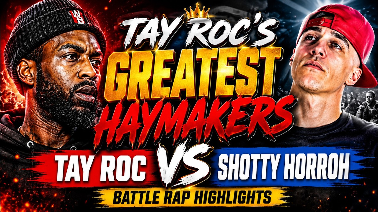 🏆 Tay Roc&rsquo;s GREATEST Haymakers vs Shotty Horroh 💥 | Battle Rap Highlights