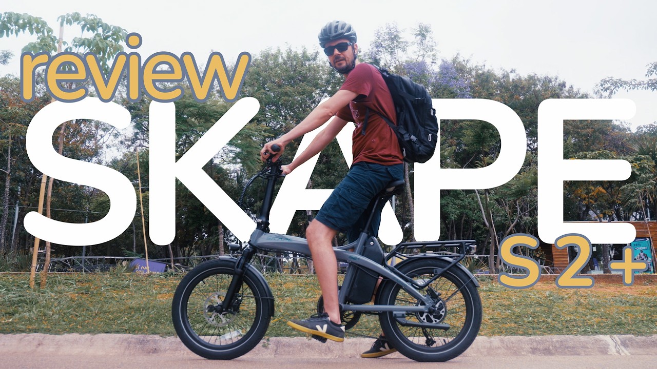 REVIEW DEFINITIVO DA SKAPE S 2+. BICICLETA ELÉTRICA DOBRÁVEL