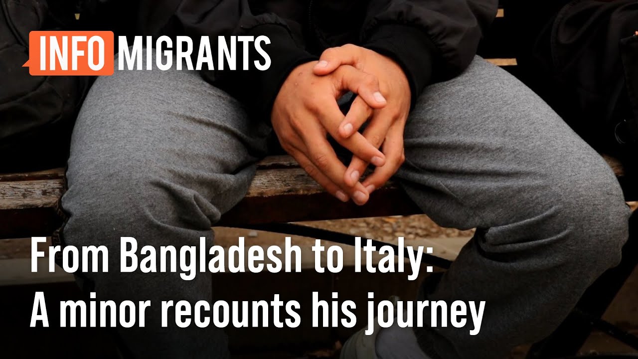 Sabbir from Bangladesh took the Balkan route to Italy when he was 15