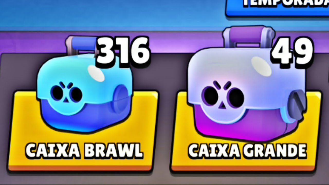 ABRINDO 380 CAIXAS DEPOIS DE JUNTAR POR 1 ANO NO BRAWL STARS!!!