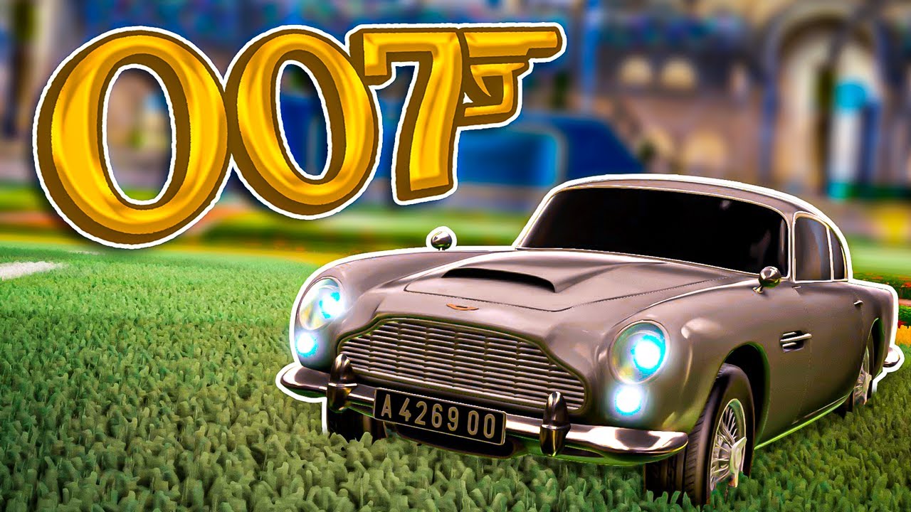 Джеймс Бонд фристайлит в Rocket League