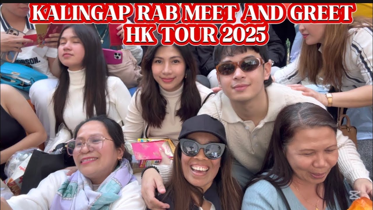 Ang Gwapo sa Personal ni  #kalingaprab         #meetandgreet  #victoriapark   #hktour2025  #hongkong