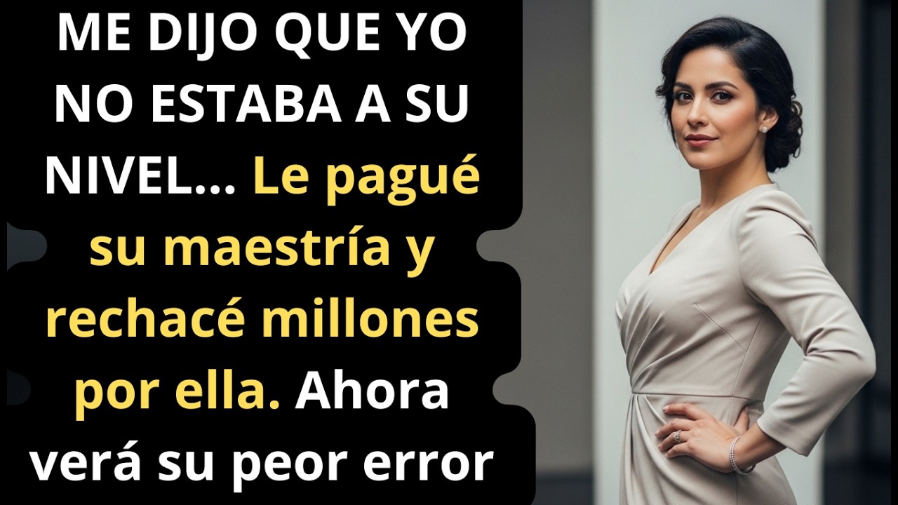 Ella Anunció: “No Estás a Mi Nivel Financiero, No Sirves Como Esposo” (y lo Pagó Caro)