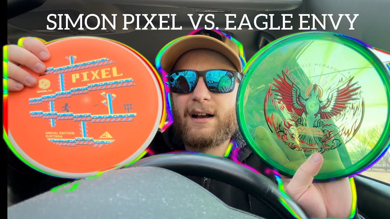 Simon Line Pixel vs. Eagle Envy | Disc Golf Disc Review