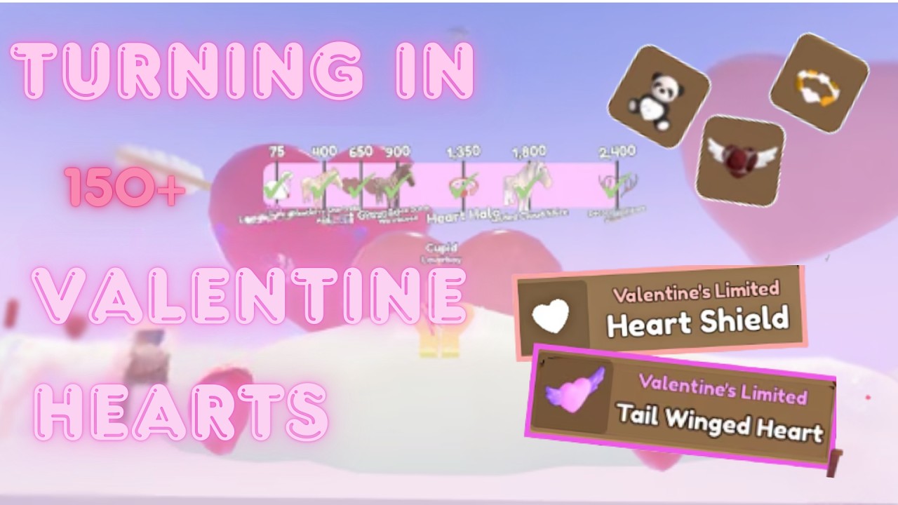 Turning in over 150+ Valentine Hearts In Wild Horse Islands (AnnikaEq P.O.V)