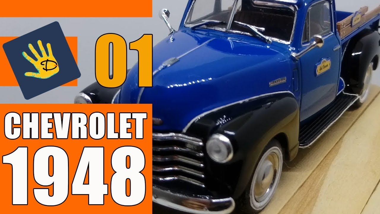 PINTURA DA CABINE DA CHEVROLET 1948