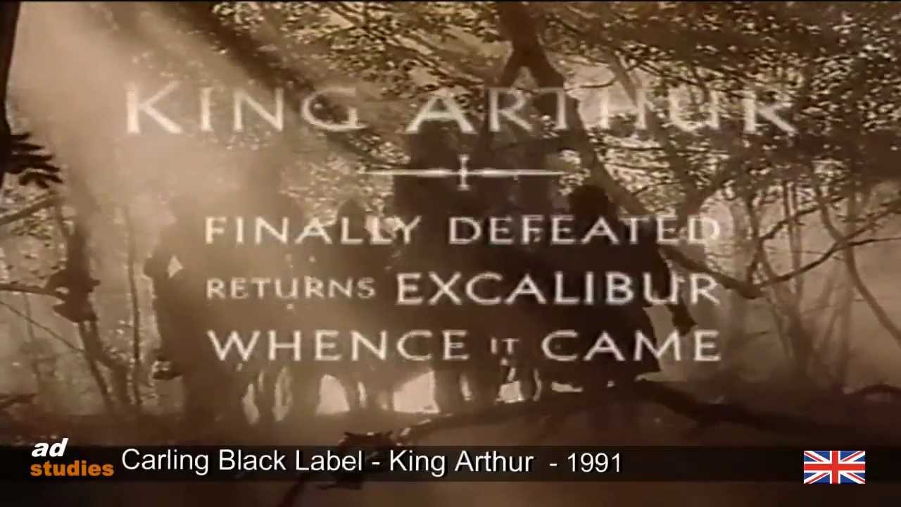 Carling Black Label - King Arthur - Lady where art thou