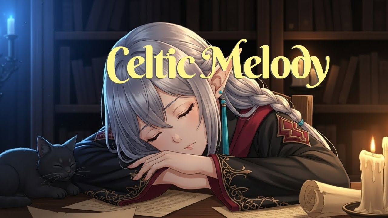 Soft Night Lofi: Elf Sleepscape for Relaxing & Reading