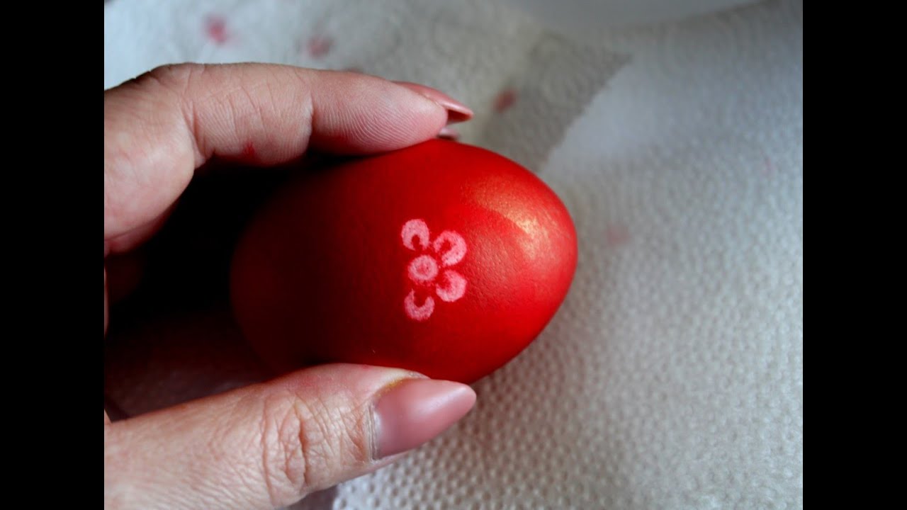DIY - zdobienie jaj wielkanocnych krok po kroku (technika wytrawiania)