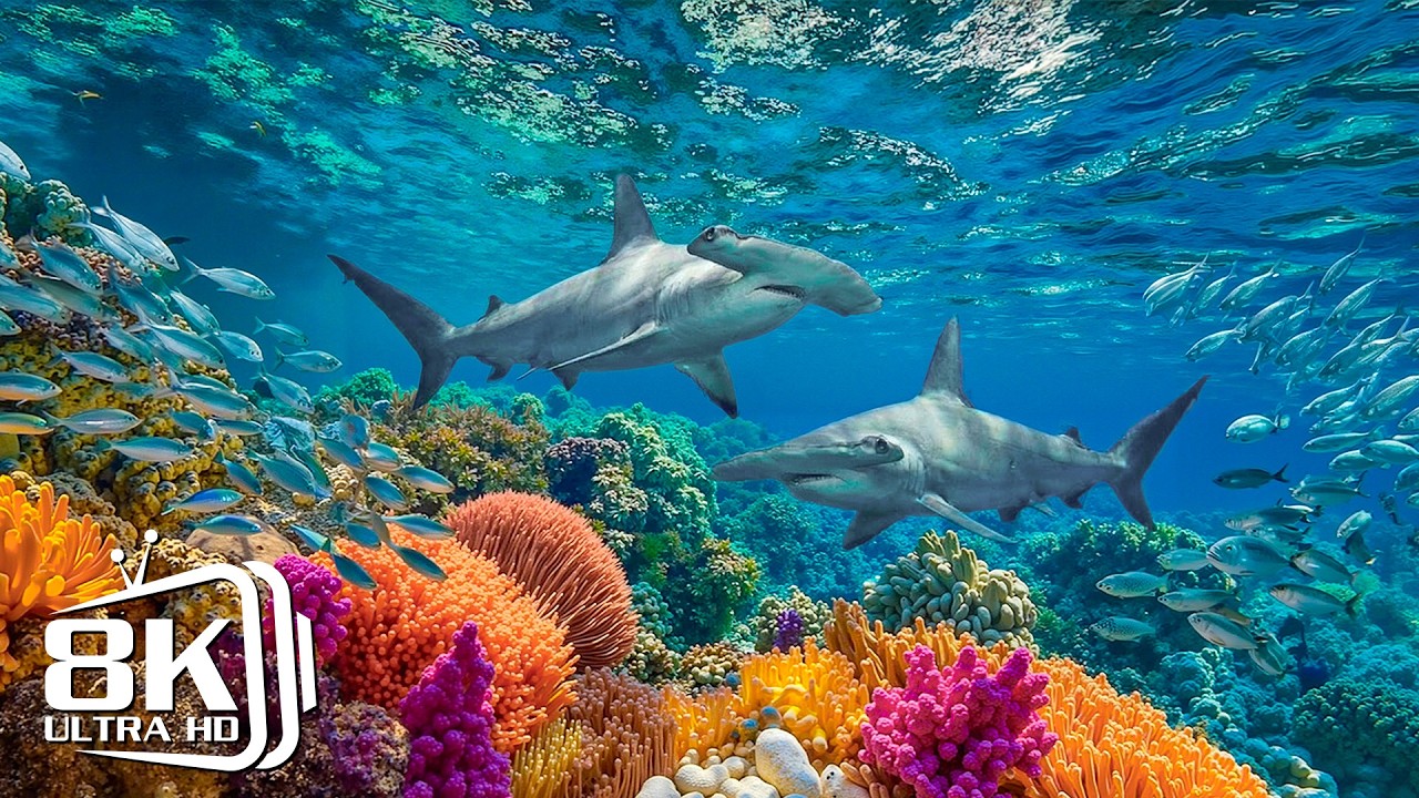 Underwater Wonders 8K — Dive Deep Into the Aquarium World & Sea Animals in Ultra HD