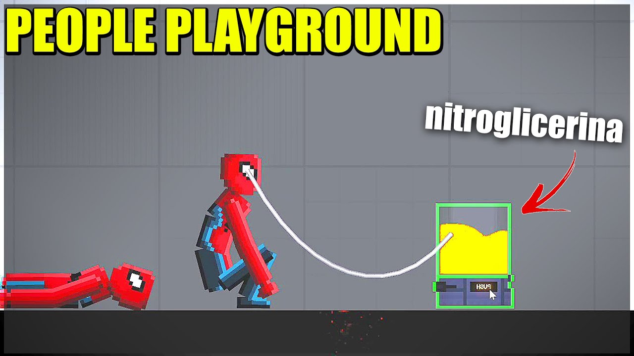 TRAMPAS MORTALES Vs SPIDERMAN- PEOPLE PLAYGROUND | Gameplay Español