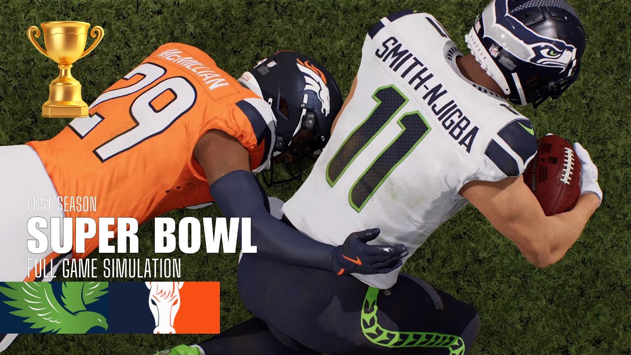 Seahawks vs. Broncos | 2025 Season Super Bowl | Madden NFL 26 Simulation