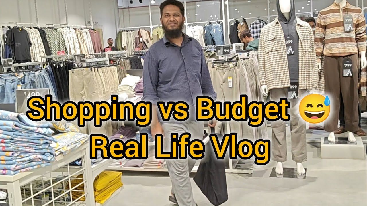 Budget vs Shopping Fight 😂 | Realistic Vlog #vlogs #familyvlog 