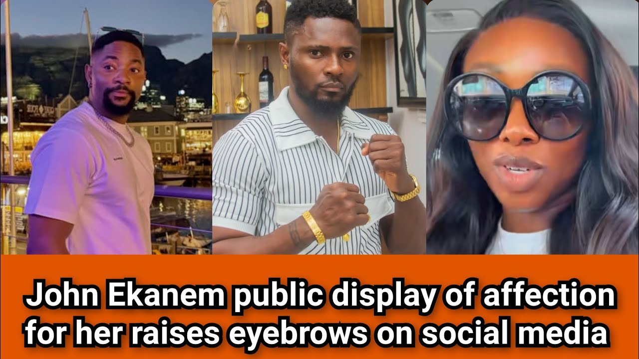 Публичное проявление чувств Джона Эканема к ней вызвало недоумение в социальных сетях.