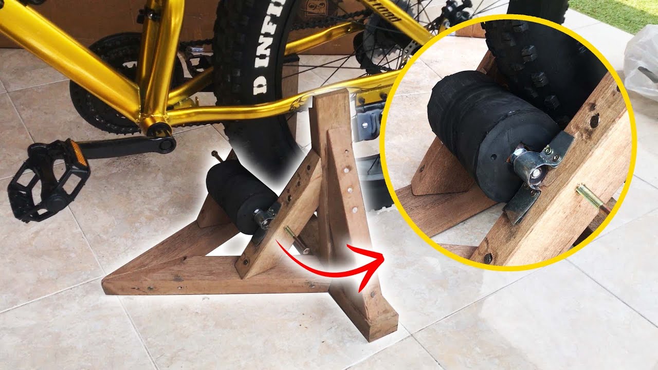 How to Make Indoor Bike Trainer || Indoor Bicycle Trainer