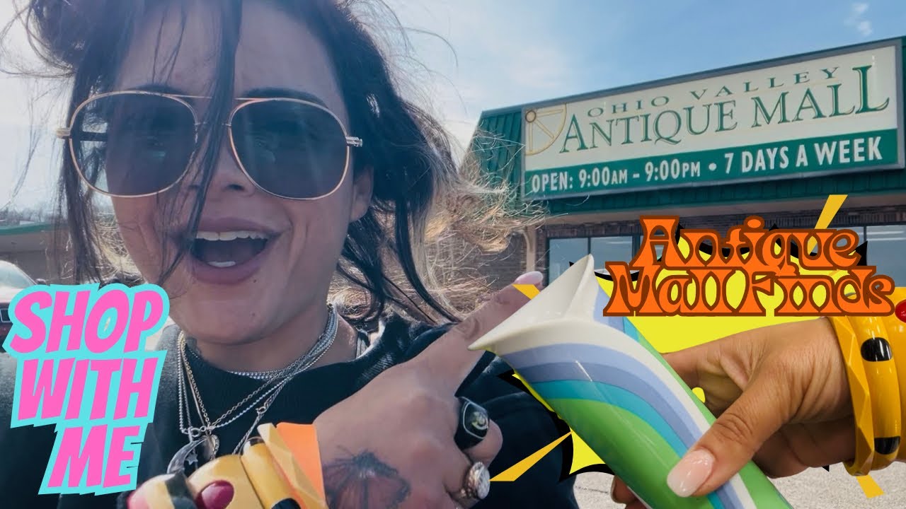 “Up To My KNEES In Antiques”| SHOP WITH ME| ANTIQUE MALL FINDS | THRIFTING | FLEA | VINTAGE RESALE