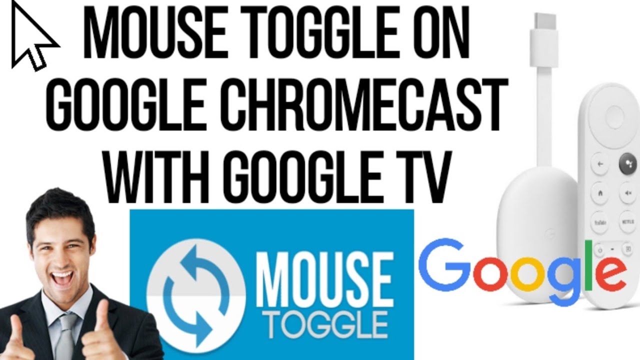 🐭GET MOUSE TOGGLE ON NEW GOOGLE CHROMECAST WITH GOOGLE TV USING AMAZON FIRESTICK REMOTE!