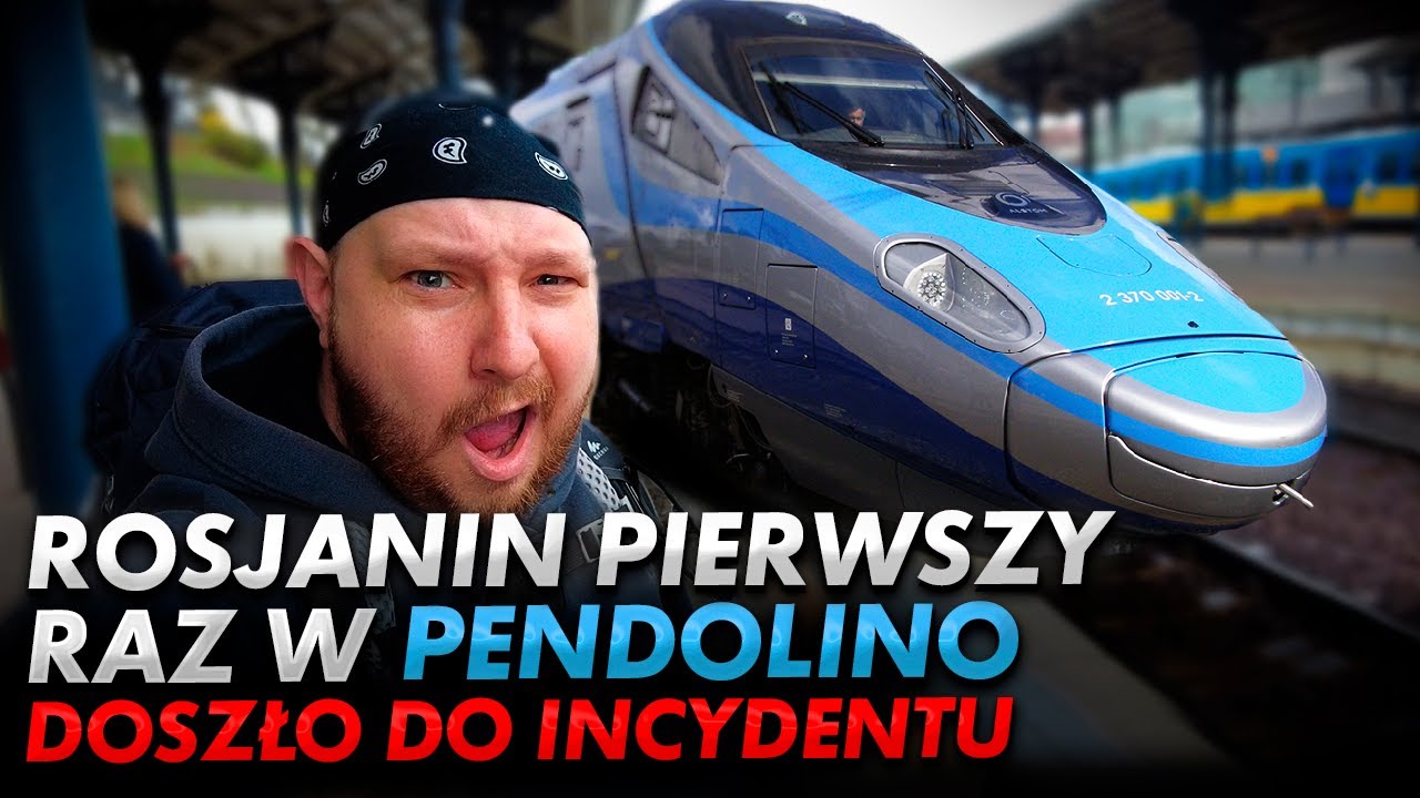 Rosjanin w pendolino po raz pierwszy. Wypadek na torach