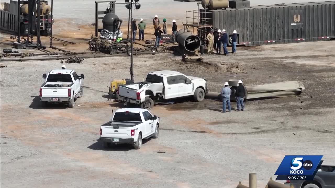 Three people injured after accident at oilfield in Canadian County