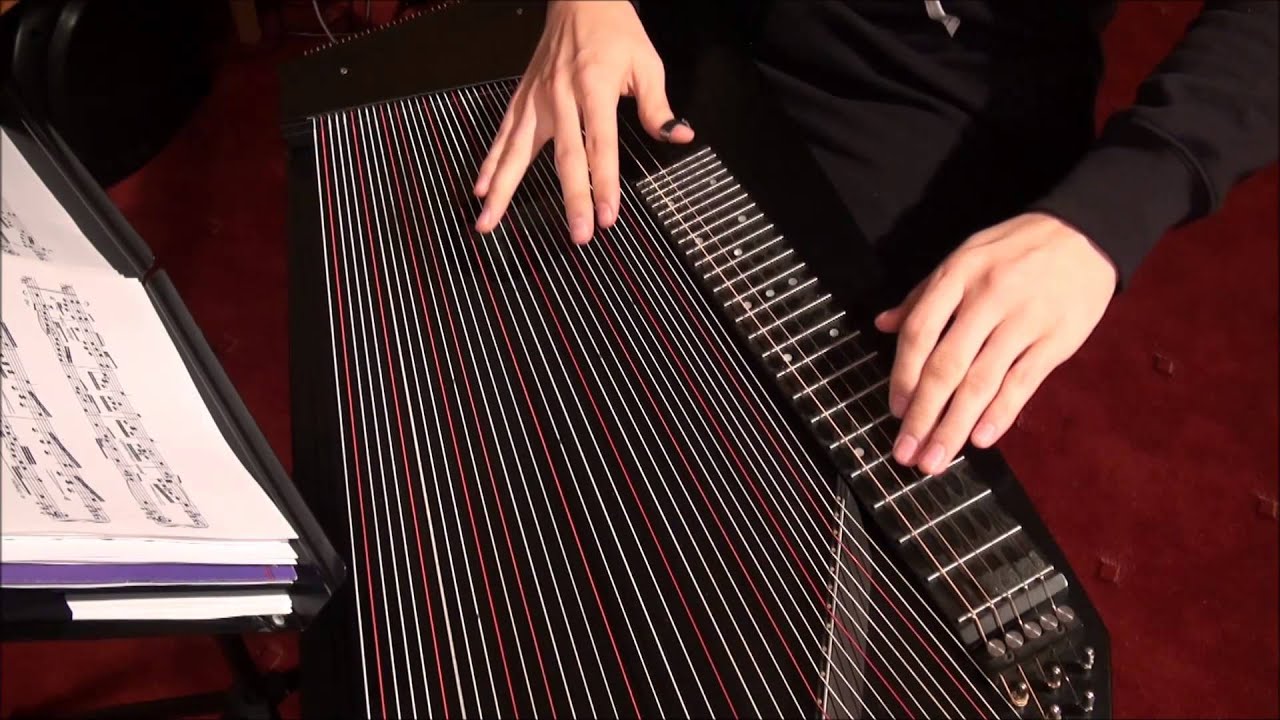 Zitherspieler Johannes Schubert spielt Otto Erbes Romanze in A-Dur - Zither Solo