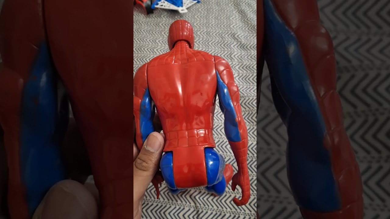 Mahin make Spider-man's new version action figure, cool right?