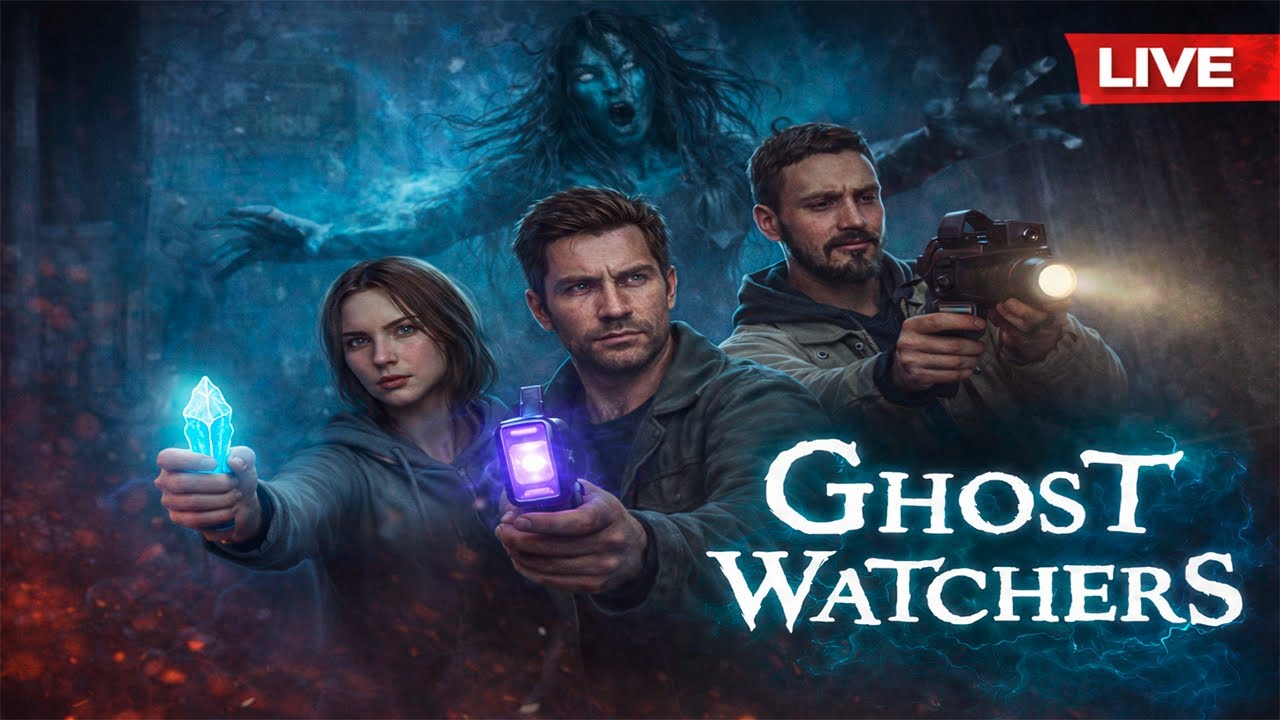 Ловим призраков в Ghost Watchers 👻 Кооперативный хоррор ➤ СТРИМ + ВЕБКА