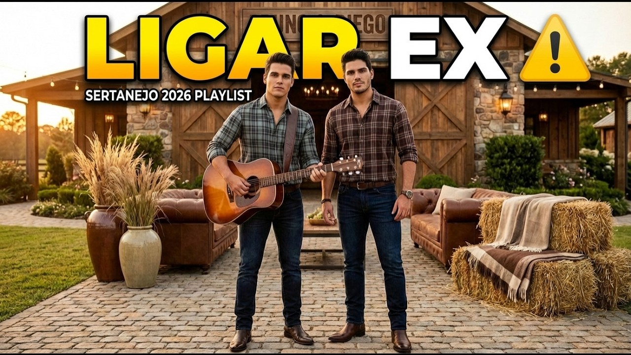 Cuidado! Essa playlist de Sertanejo 2026 vai te fazer ligar pro Ex ⚠️