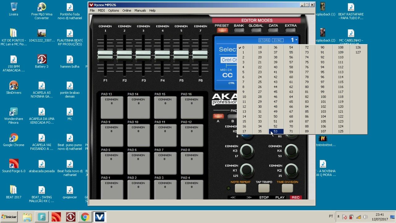 TUTORIAL COMO COLOCAR OS EFEITOS DO VYZEX NA AKAI MPD26 DJNATHANIEL
