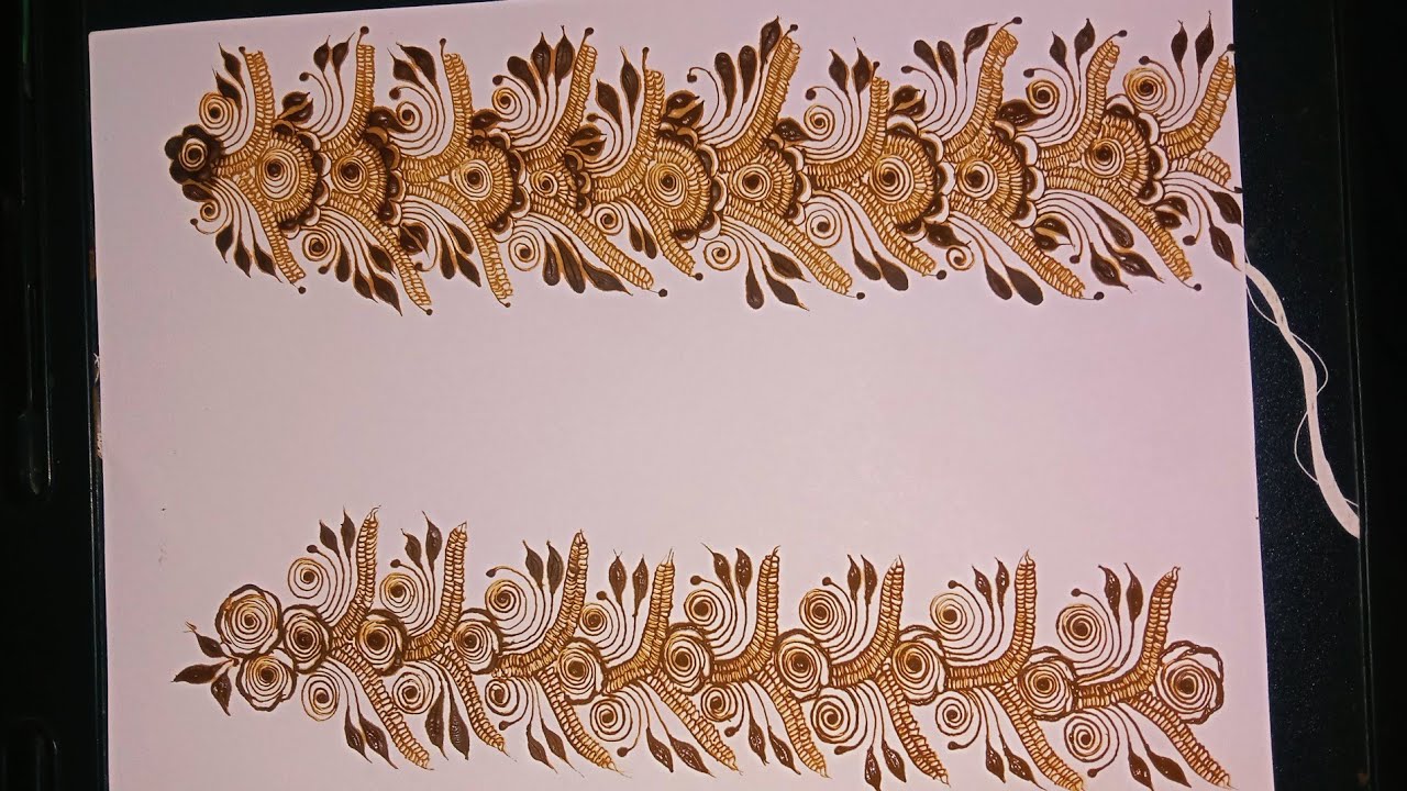 new Arabic mehndi design