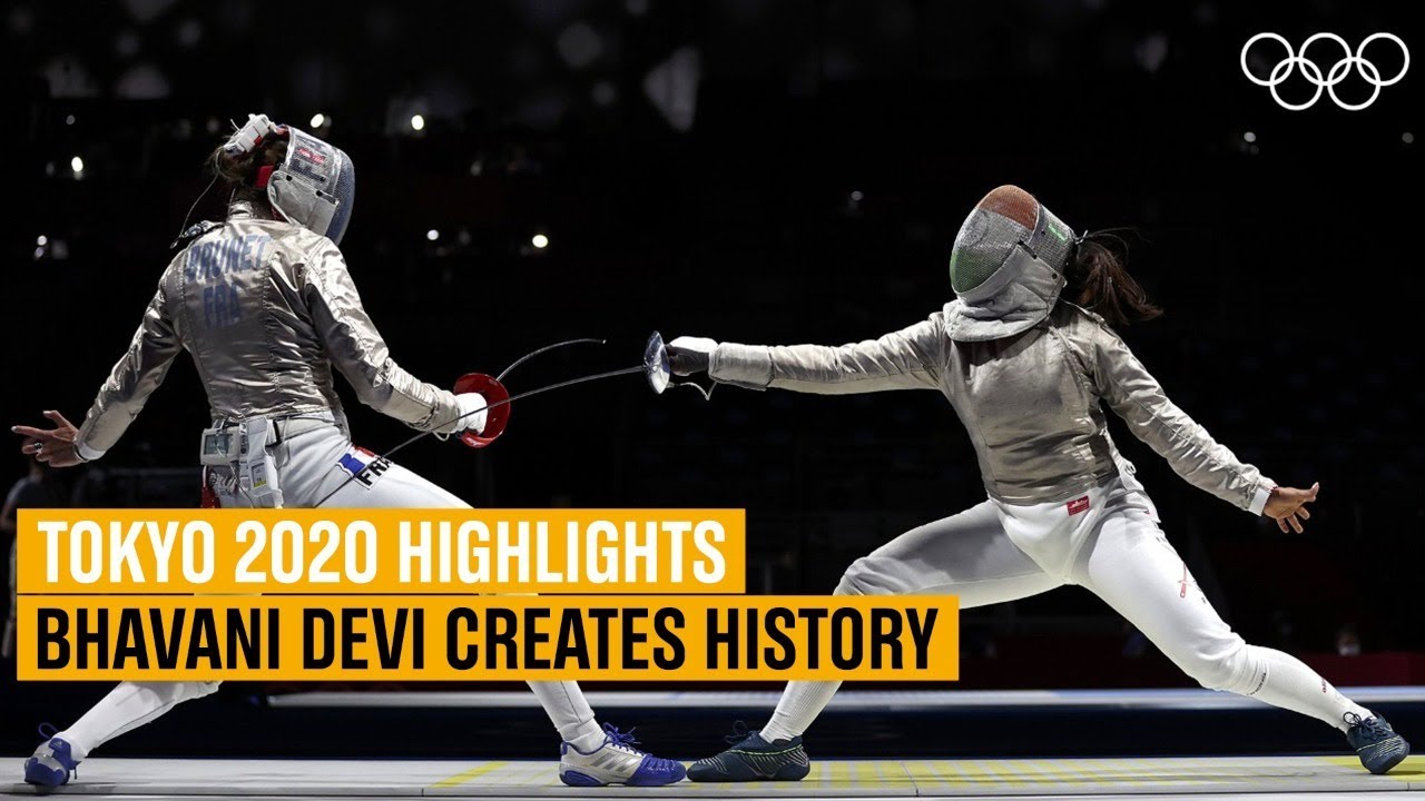 Bhavani Devi's Olympic debut! 🤺  | #Tokyo2020 Highlights